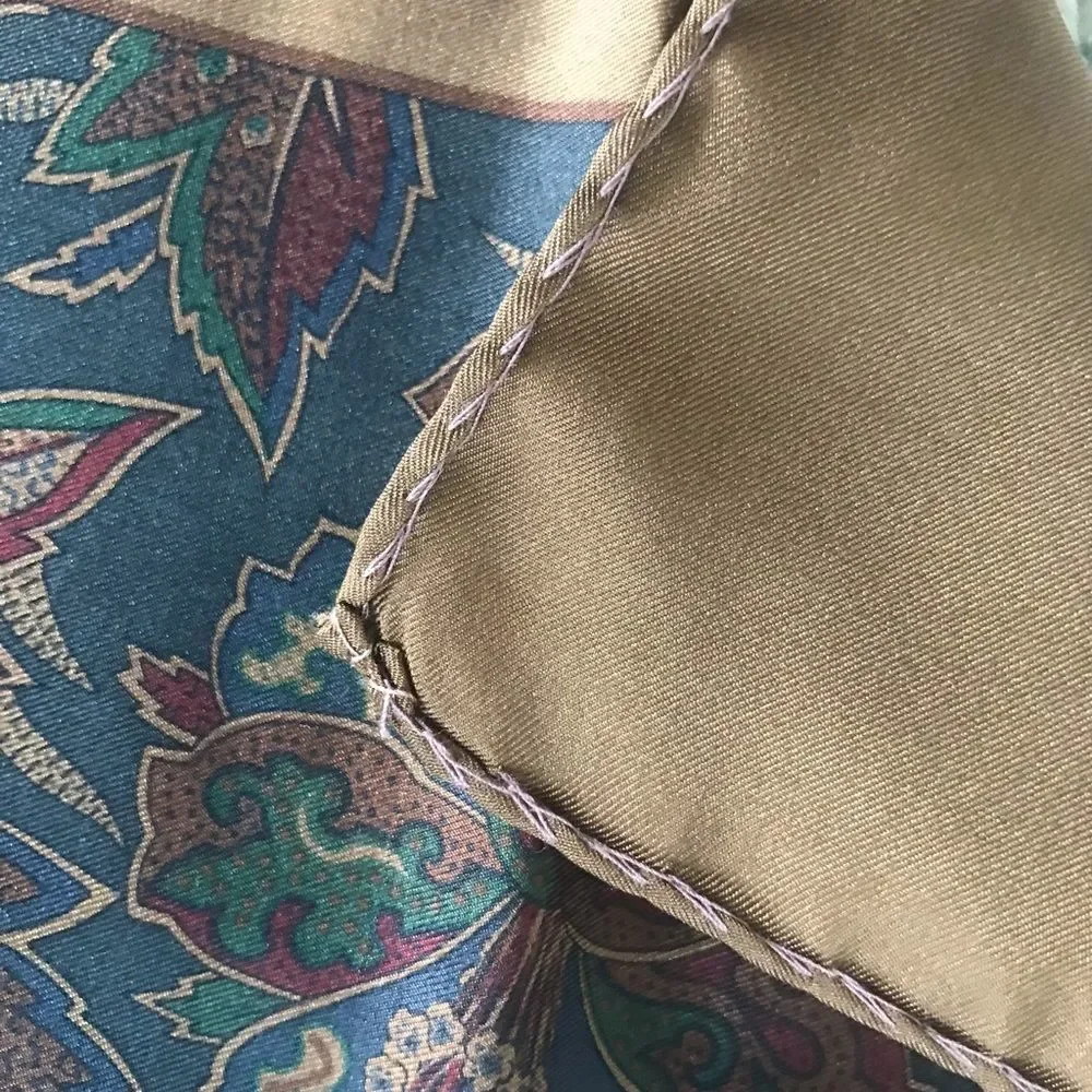 Italy Silk Scarf Bandana